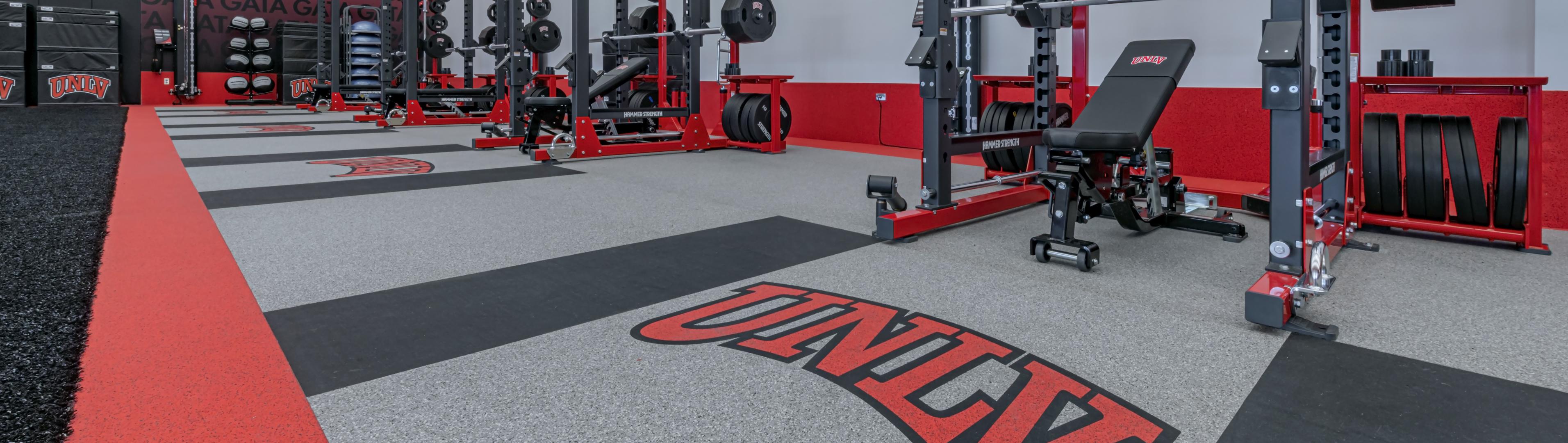 A football facility with Performance Monster flooring